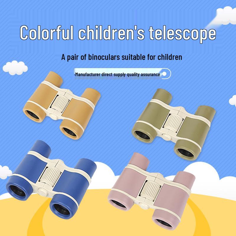 Kids' 4x30 High-Definition Outdoor Travel Binoculars