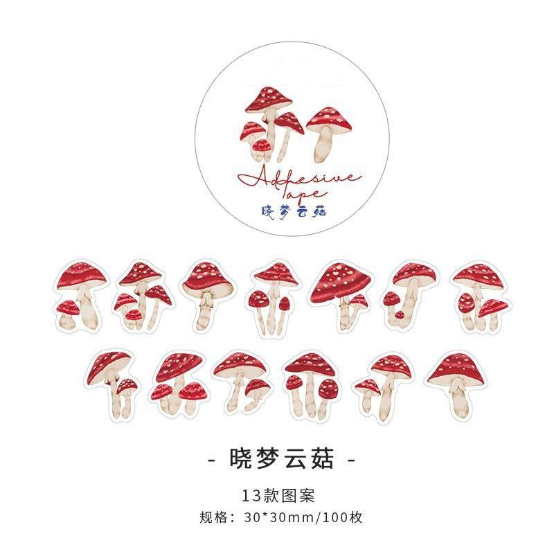 

1roll Handbag Tape Cartoon Animal Plant Alien and Paper Tape Cute Stickers Decorative Small Patterns Handbag Material
