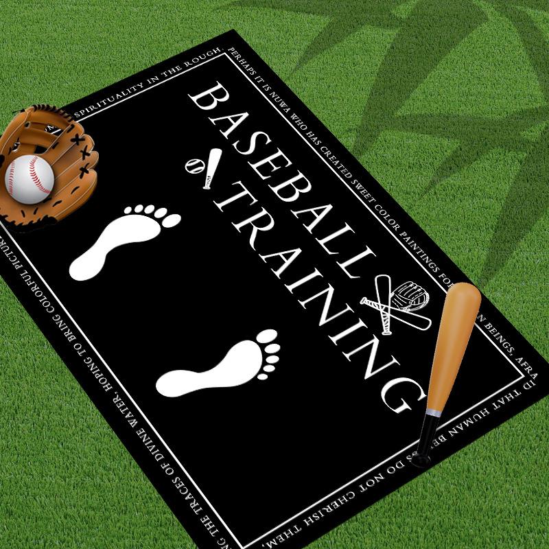 Anti-Slip Noise Reduction Baseball Training Mat for Kids
