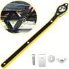 2Pcs Heavy-Duty Lug Wrench – 360° Reversible Ratchet with Sockets, for Car/SUV/Truck Wheels