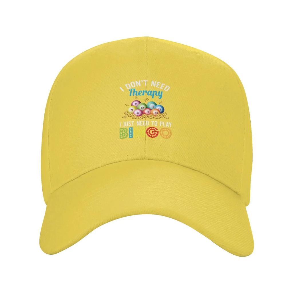 Custom Classic Hot Game Bingo Baseball Cap Unisex Women Breathable  Dad Hat Sun Protection