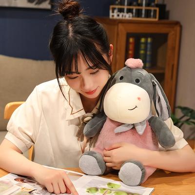 Taro Esel Puppe Paar Puppe Niedliche Pony Puppe Simulieren Plüschtier Mädchen Schlafkissen