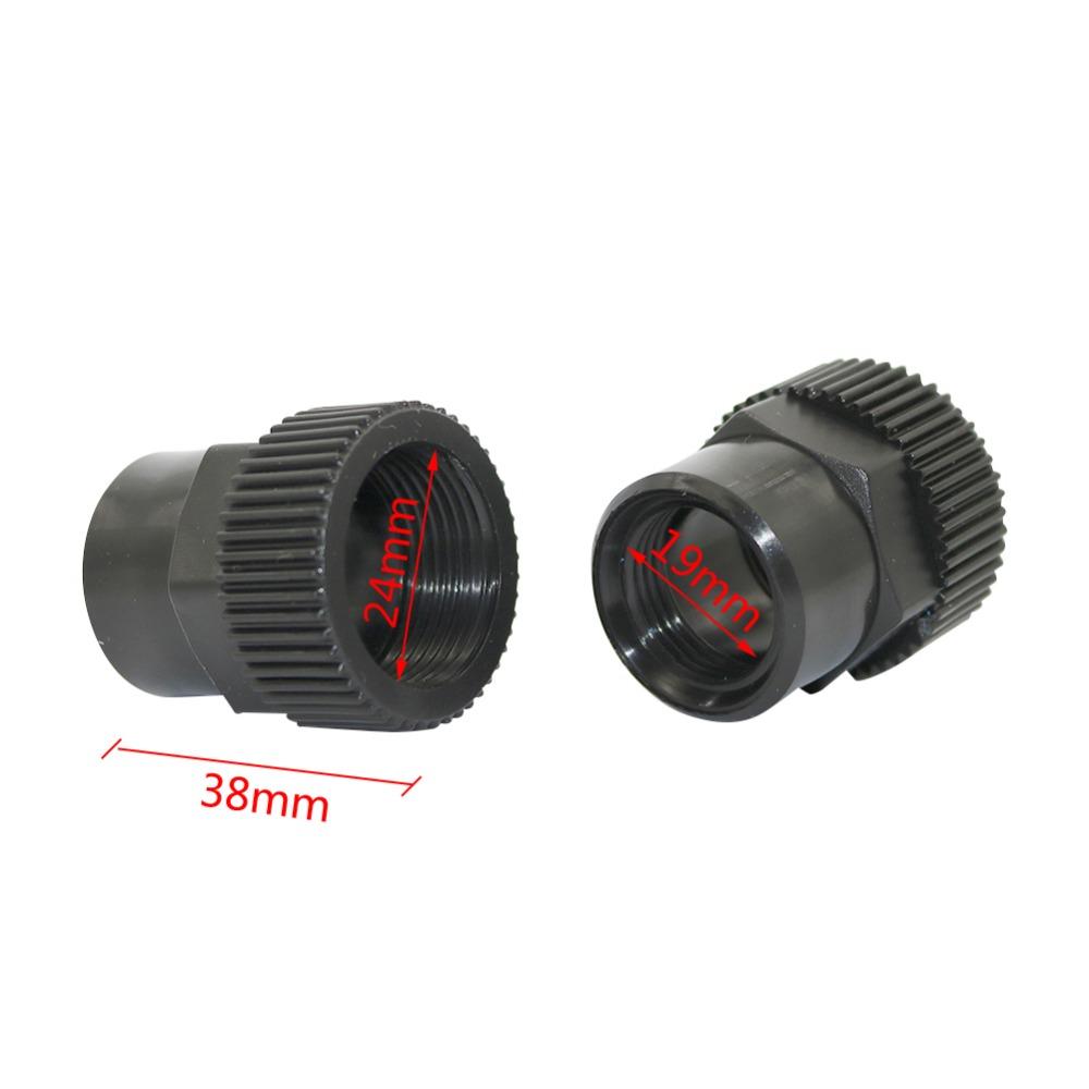 2 Pcs 1/2" 3/4" Female Thread Adapter Garden Sprinkler Water Connector Reducing Conversion Couplings Watering System Fittings