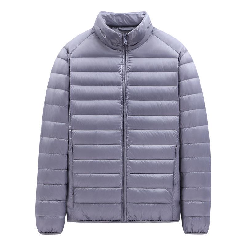 2024 Men's Trendy Winter Plus Velvet Light Cotton Jacket