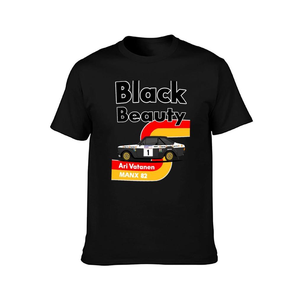 Ari Vatanen Black beauty escort MK2 T-Shirt essential t shirt anime tshirt football t shirt mens graphic t-shirts pack