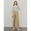 ELLE Damen High-Waist Straight Leg Freizeithose