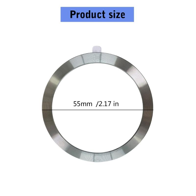 Universal Metal Phone Rings Pattern Magnetic Phone Plate Phone Holder Rings for Magnetic Car Mount Wireless Charging
