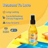 Plum BodyLovin' Trippin' Mimosas Body Mist 150 ml | Long-Lasting Citrus Fragrance For Men & Women Travel-Friendly Perfume