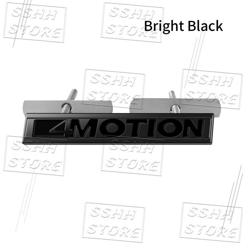 AABIN1 3D Metal 4Motion Car Front Grill Trunk Emblem Badge Sticker For Volkswagen VW Golf 5 MK4 MK6 MK7 Fiesta Focus 2 3 Decor