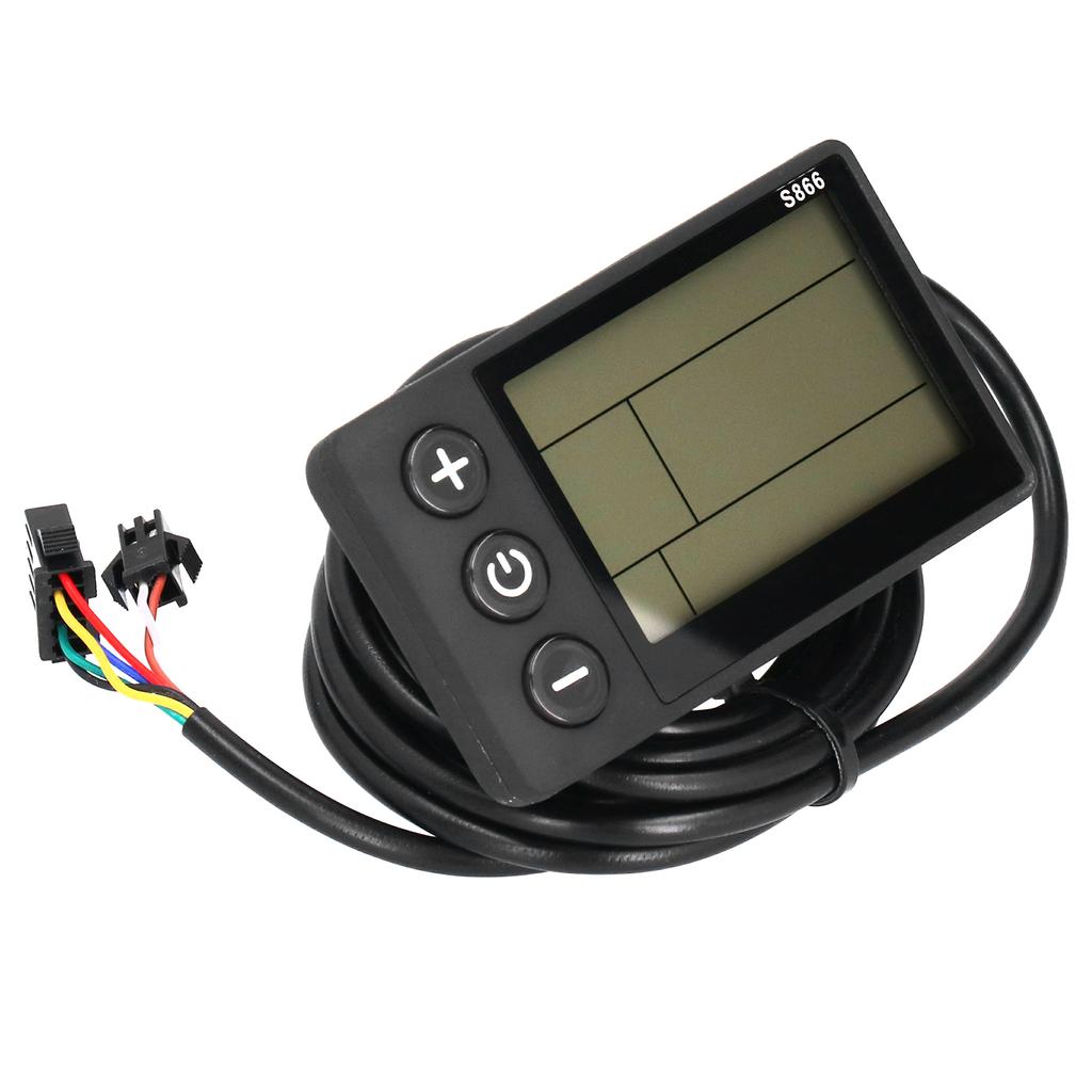 Waterproof LCD Display Panel Lightweight for Electric Bicycle Scooter Riding Accessories48V