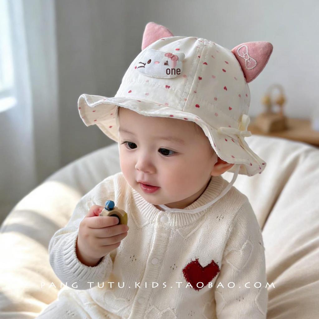 2026 Cute Baby Bucket Hat for Spring & Autumn - Sun Protection for Boys & Girls