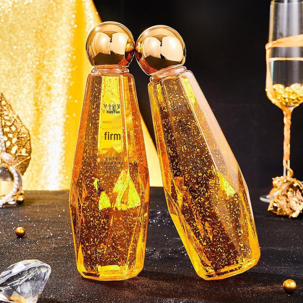 Han Tao Gold Foil Peptide Firming & Moisturizing Essence Toner for Soft, Silky Skin