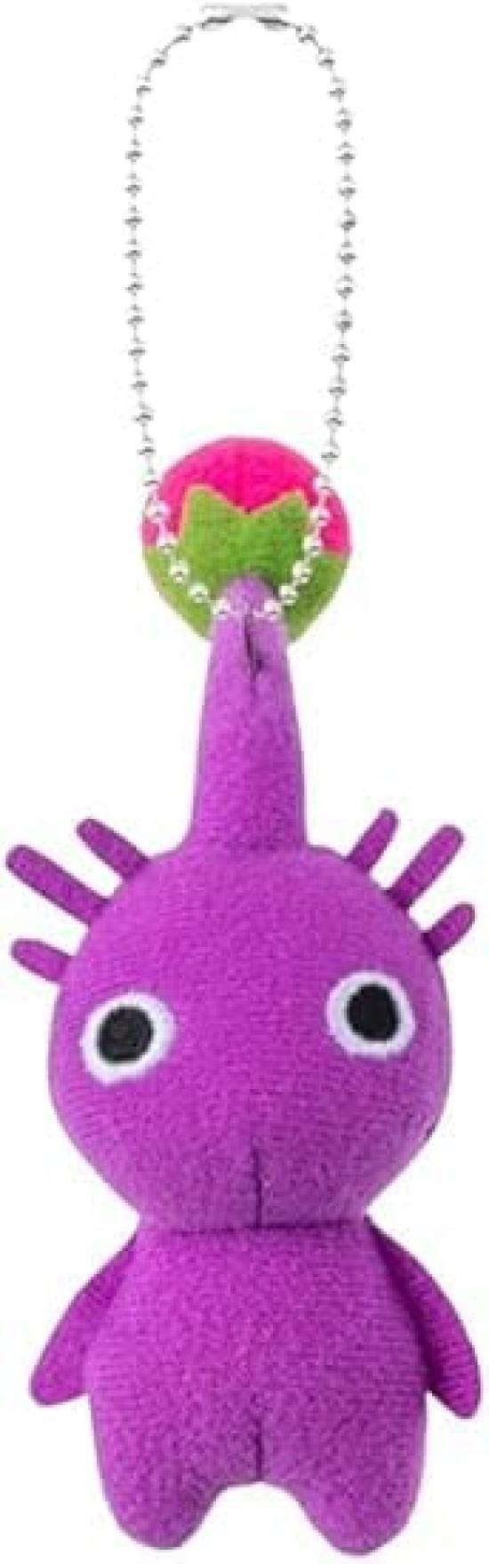 Плюшевый брелок - Фиолетовый Пикмин - Официальный мерч Pikmin