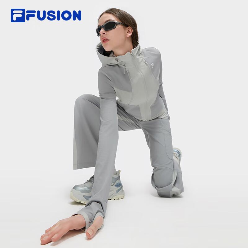 FILA FUSION Women's Colorblock Hooded Woven Jacket