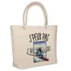 Beach Bag - PLANETEE - Insulated Beach Bag Speed Ski I Can't - Cotton - Large Capacity - Printed In France