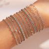 Bohemian Minimalist Multi-layer Women's Chain Bracelet Set