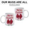 1pc 11oz Blank Ceramic Mug, Double-sided Printed Coffee Tea Cup, Glossy White Look, Ergonomic Handle, Kitchen-friendly, Ideal for Gifting