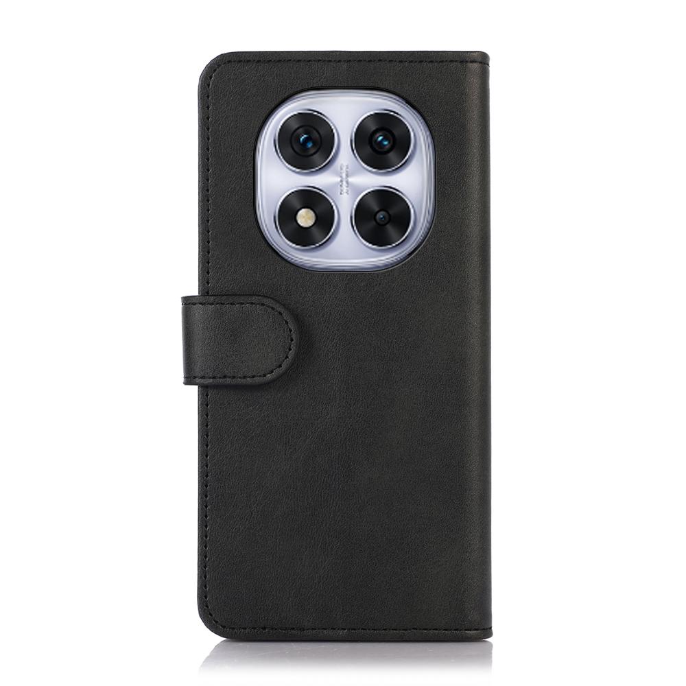 For Xiaomi Redmi Note 14 Pro 5G/Poco X7 5G Case Cowhide Texture Leather Wallet Phone Cover with Stand