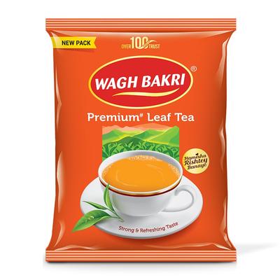 Wagh Bakri Premium Assam Blatttee 250g Packung 1 Starker Geschmack Erfrischendes Aroma Schwarztee