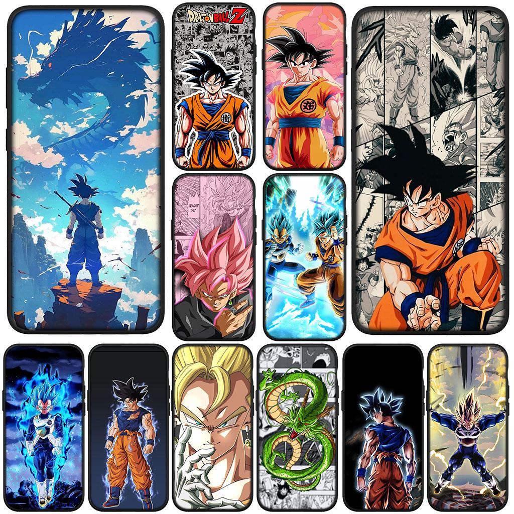 Draken Gokus Ballen Vegeta IV Super Cover voor Samsung Galaxy S25 S24 S23 Fe Ultra Plus S7 Edge A05 A06 A16 A55 A15 A35 Hoesje