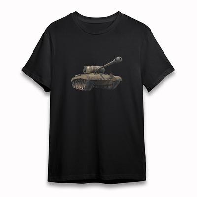 Herren Klassisches T-Shirt Taktisches Camouflage Tank Grafik T-Shirt Baumwolle Schwarz Übergröße