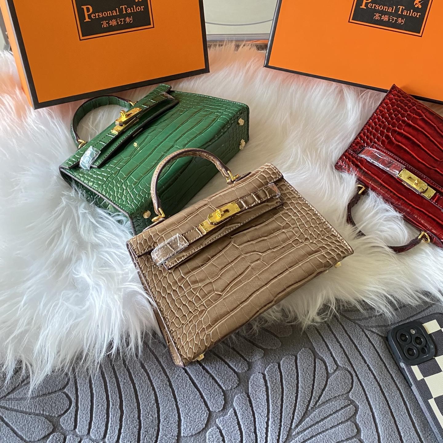 

Новая изысканная женская сумка-мессенджер, маленькая сумка, сумка с тиснением под крокодила, высококлассная мини-универсальная сумочка. 22cm