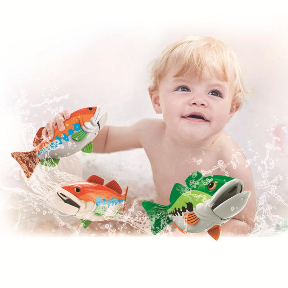 Educational Bath Toys with Imaginative Play, Interactive Learning Magnetic Fishing Game for Color Recognition and Hand-Eye Coordination, Great Gift
