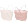 Shower Open Basket Lightweight Bathroom Basket for Shopping Hotel Apartment