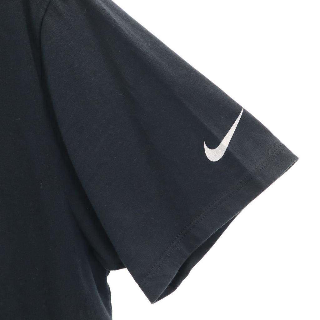 Nike Tiger Woods Print Short Sleeve T-shirt L Black Men's Used