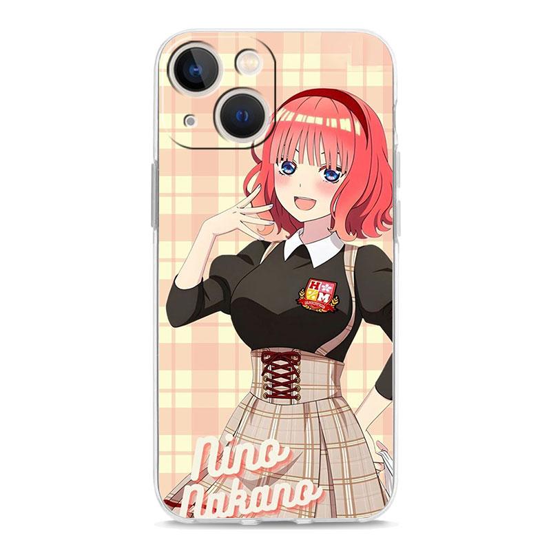 iPhone - 樹 itsuki The Quintessential Quintuplets Itsuki Transparent Soft Phone