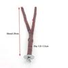 Pet Standing Stick Wild Grape Wood Pole Parrot Cockatiel Parakeet Station Board Bite Claw Grinding Toy Bird Cage Accessories