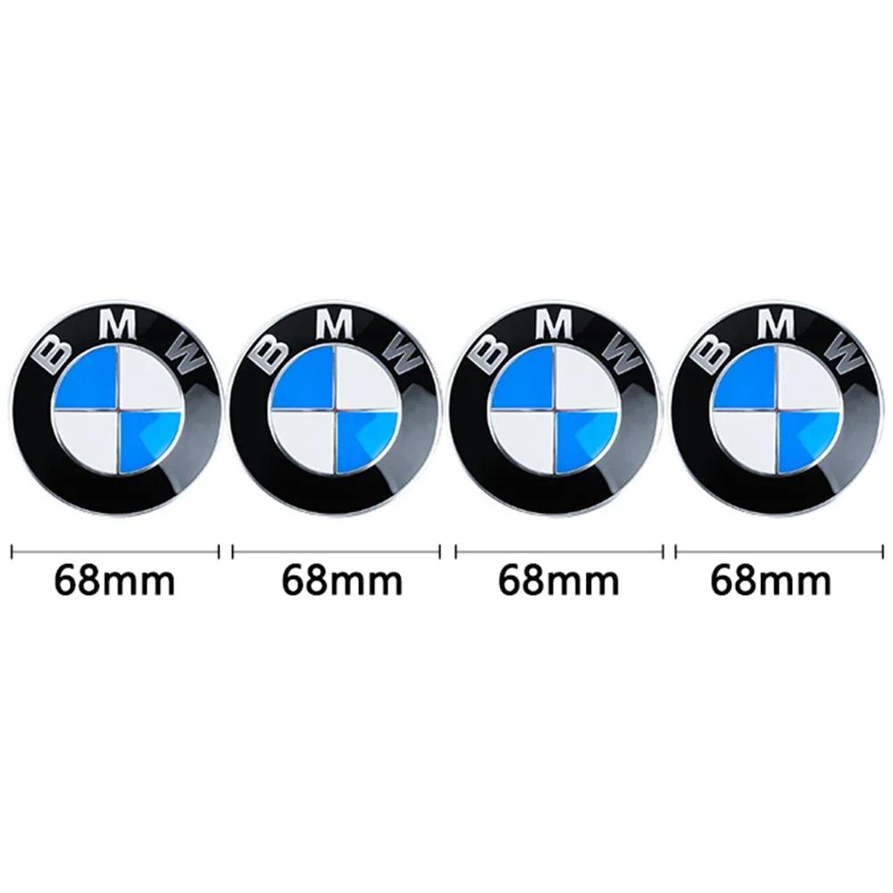 2026 Hot 56/68mm Car Wheel Center Covers Hub Caps Auto Badge Hubcaps Decoration for BMW M3 M5 M6 X1 X3 E46 E90 E39 F10 F20 F30 G20 E60 M