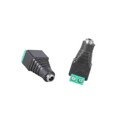 2Pieces 3.5mmx1.35mm Male Female Power Plug Connectors Adapter for Security Camera Installation