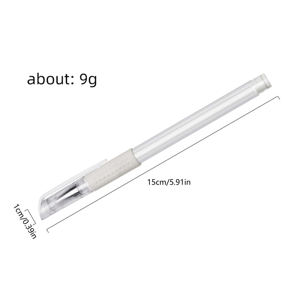 10x Skin Marker Positioning Pen White Surgical Skin Marker Eyebrow Permanent Makeup Pen Makeup Position Mark Tools