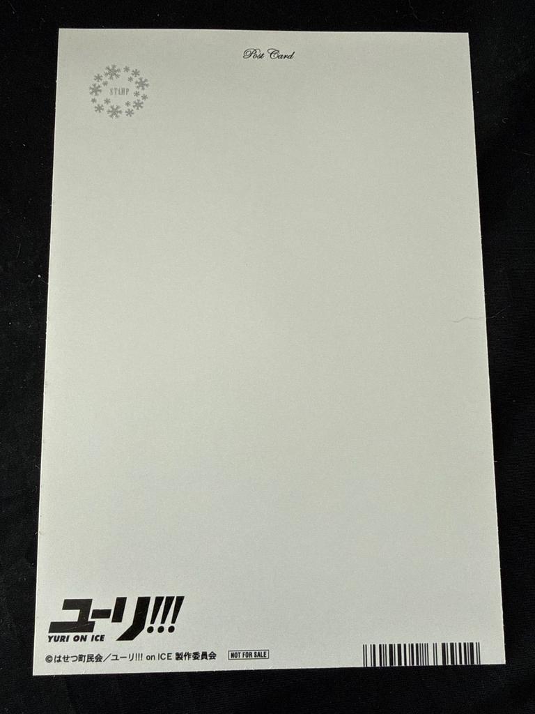 [USED] Yuri!!! on ICE Original Art Exhibition Bonus Postcard: Yuri