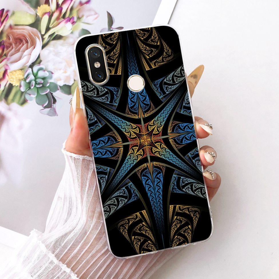 Transparent For Xiaomi Mi 8 Case Cover Luxury Fashion Butterfly Funny Cute Painted Casing M1803E1A
