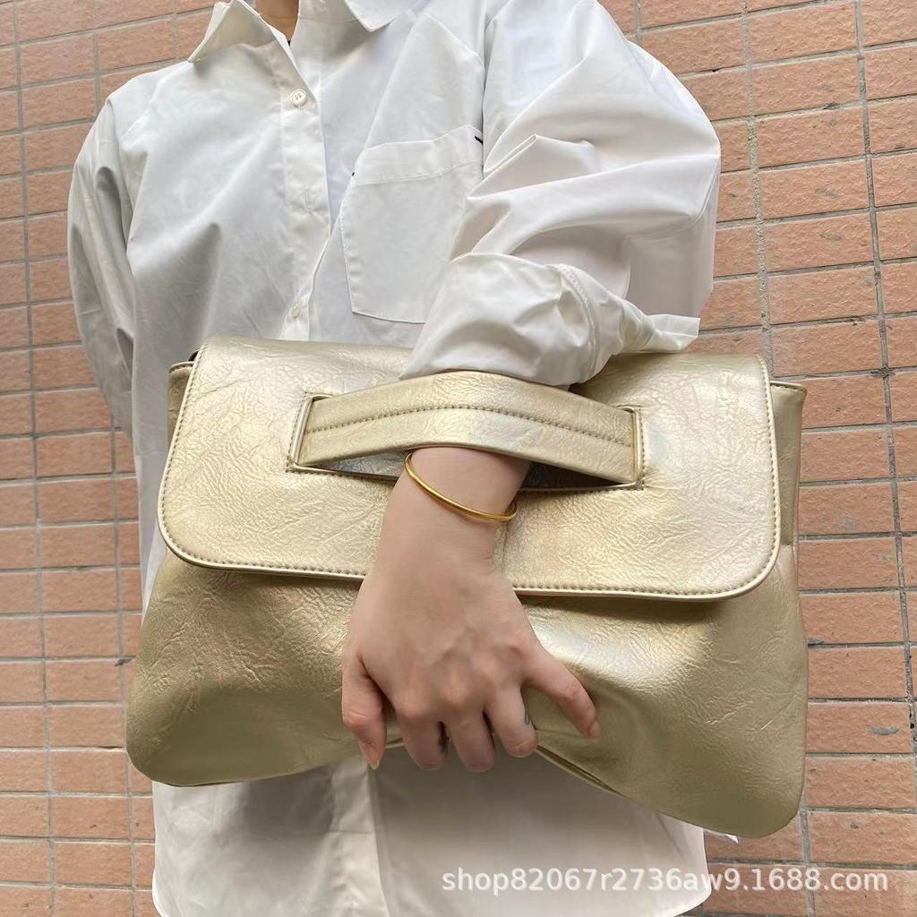 Women's Briefcase Bag New Bag Large Capacity Document Bag Storage Bag