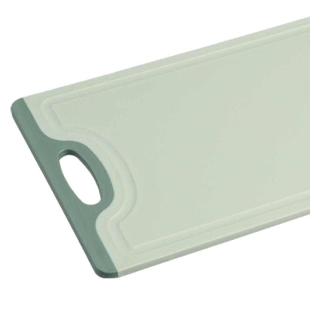 Deska Do Krojenia Plastikowa Antypoślizgowa Zielona Z Uchwytem 29,5X19,5X0,8 Cm