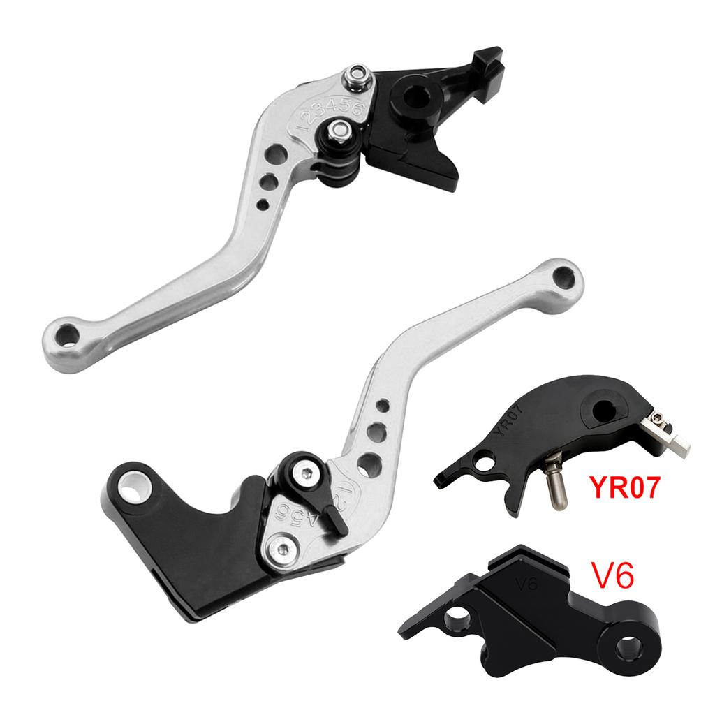 NEW Short Clutch Brake Lever Fit for YAMAHA XSR900 XSR900GP MT-09 MT-09SP 24-25 Silver