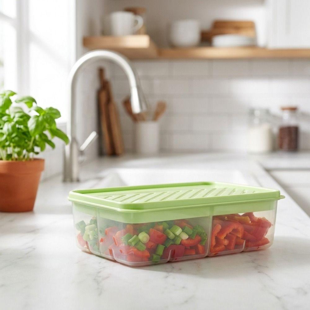 Detachable Food Storage Box 4/8/24 Grids Fresh Keeping Container Ice Cube Molds Food Fresh Keeping