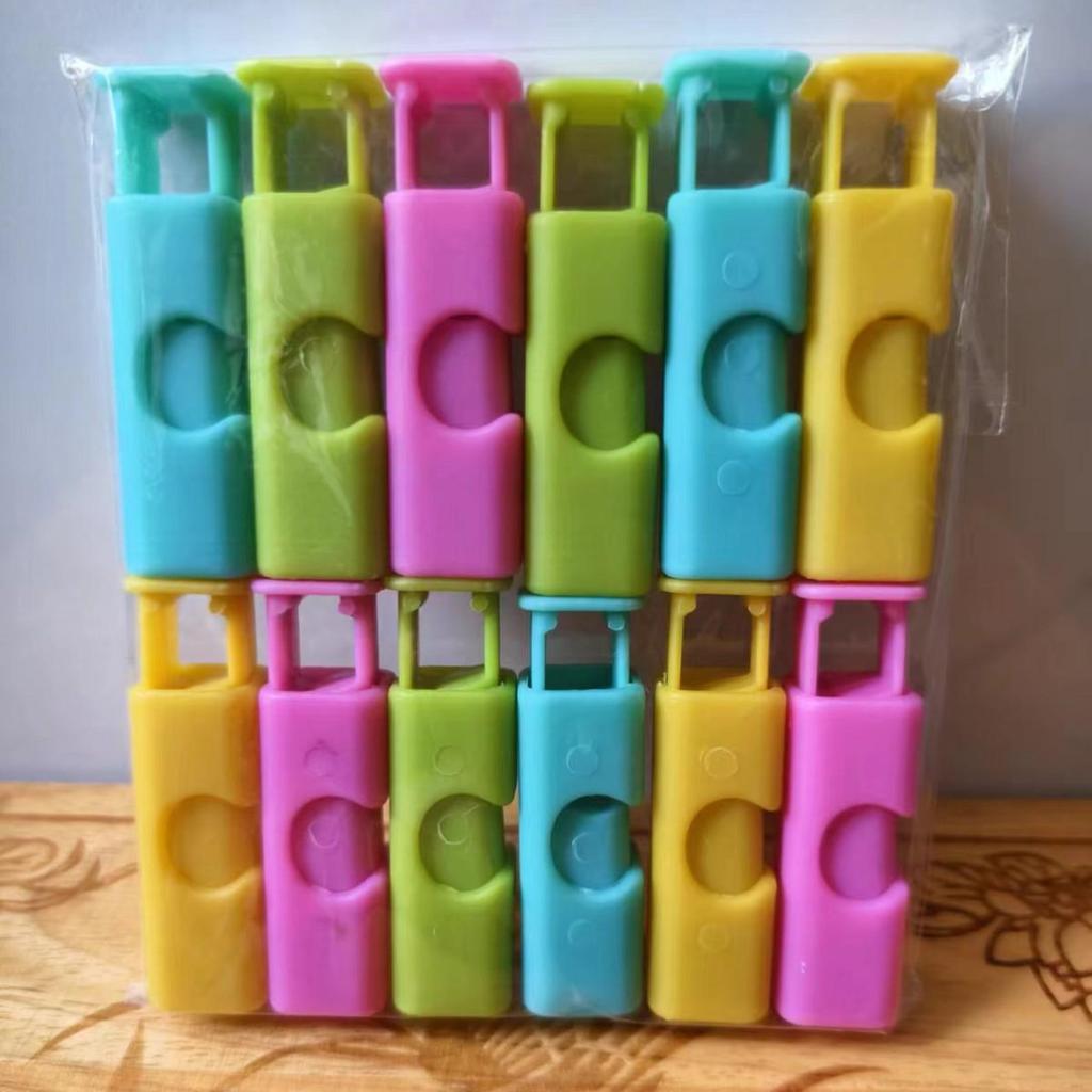 Kitchen Food Bag Sealing Clips, Plastic Snack Freshness & Moisture-Proof Clips