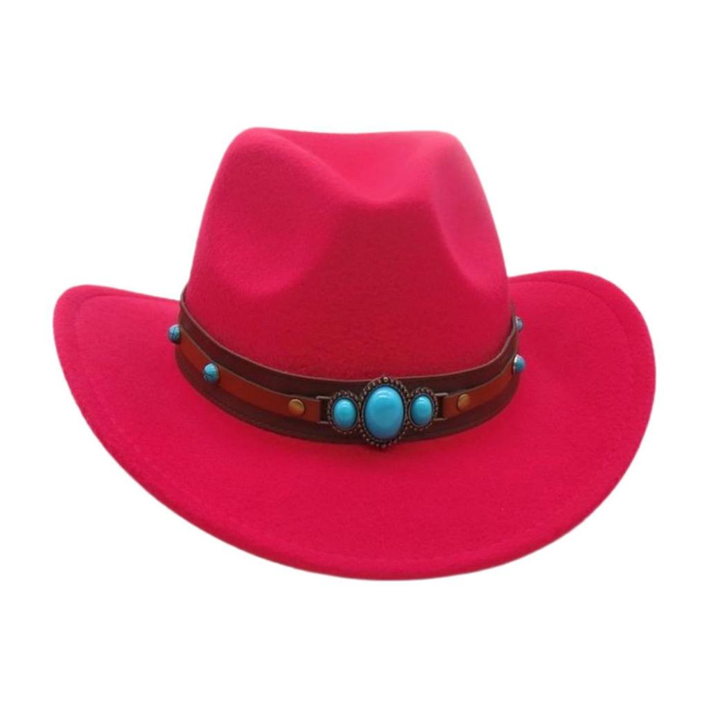 Children'S High-End Sense Of Ethnic Travel Hat, European, American And Western British Style Cowboy Hat, Men'S And Women'S Four-Season Top Hat