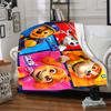1pc Paw Paw23 Blanket, Gift, for Men and Women, Soft Blanket, Good for Sofa Bed Couch Travel, Lightweight Flannel Blanket