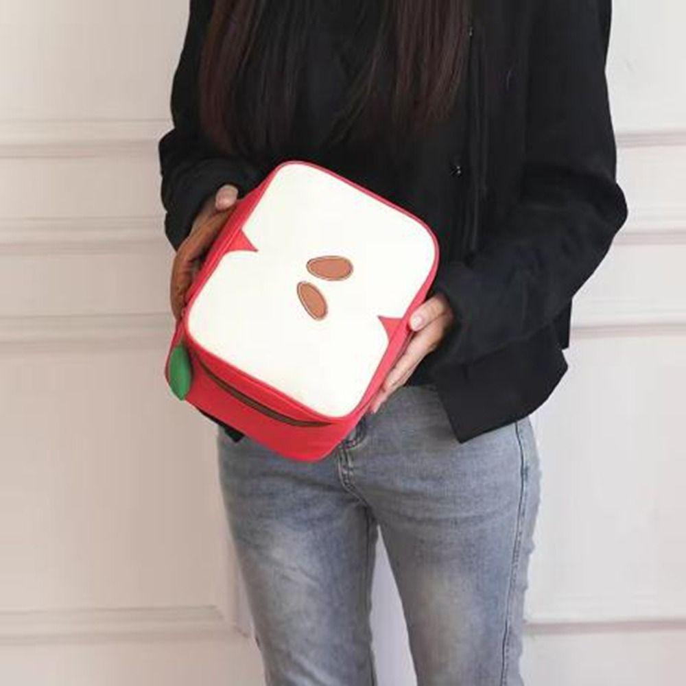 Cartoon Fruit Pattern Makeup Bag Large Capacity Toiletry Storage Pouch Cosmetic Storage Bag  Travel