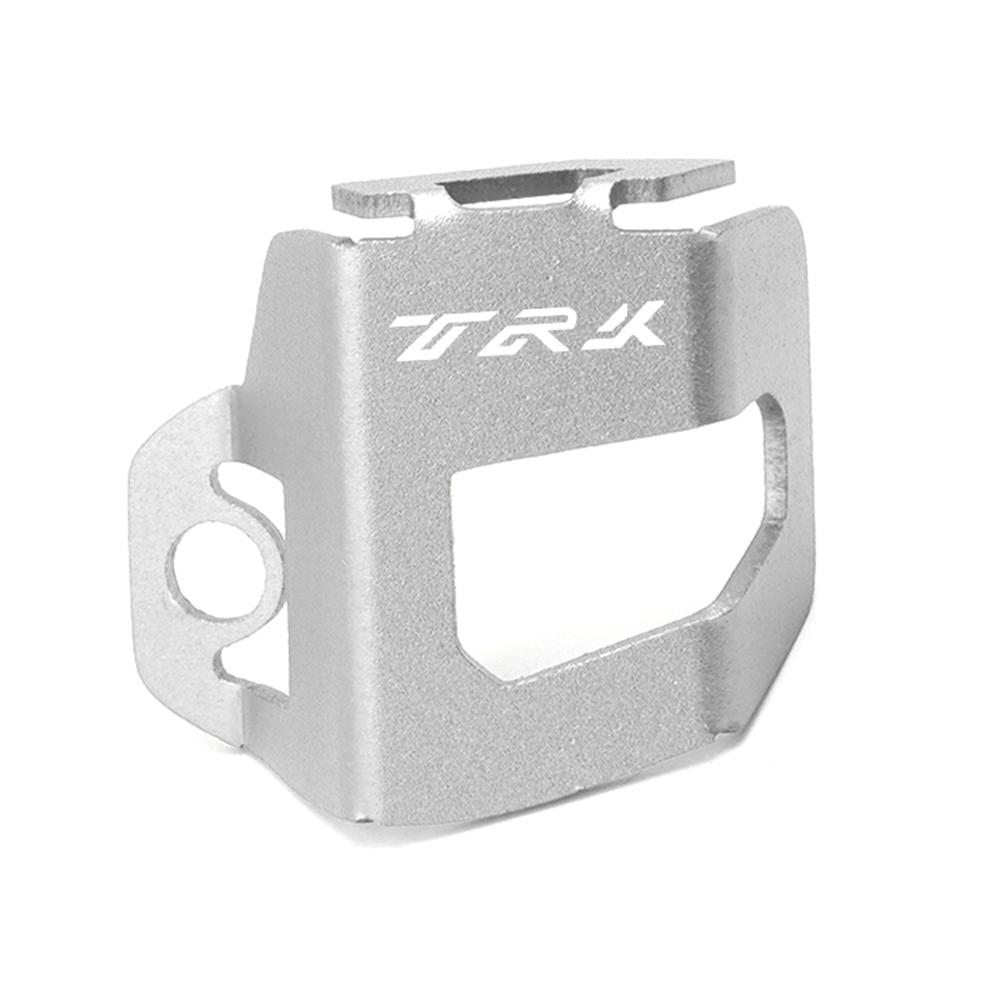 CNC Motorcycle Rear Brake Fluid Tank Reservoir Guard Cover Oil Cap Protector For Benelli TRK 502 502X BJ500 Leoncino