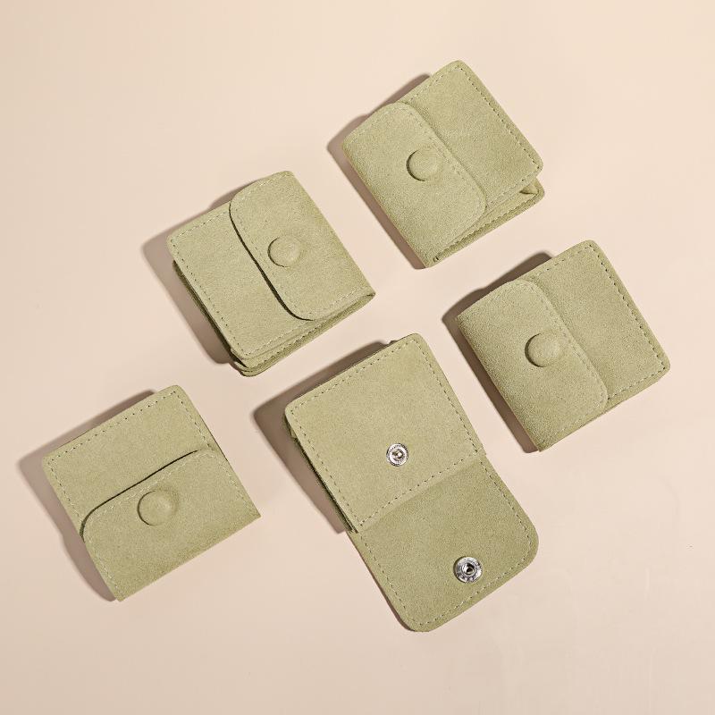 New Ultra-fine Jewelry Bag, Mini Snap-on Cloth Bag, Ring Pendant, Key Storage Bag, Jewelry Storage Velvet Bag Jewelry Organizer