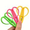 Compact Silicone-Covered Mini Scissors - Portable Thread Trimming & Embroidery Shears, Safety Pointed Tip, Ideal for Sewing & Crafts