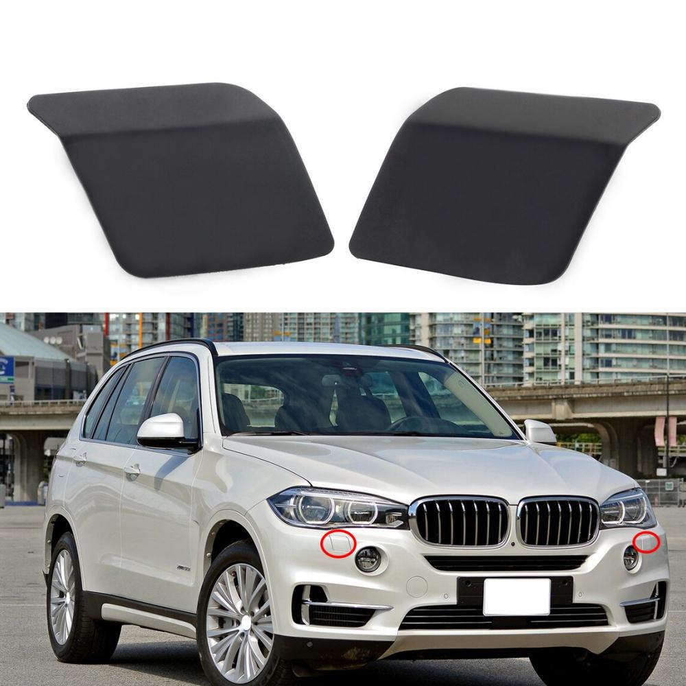 For 2014-2018 BMW X5 Left&Right Front Bumper Headlight Washer Cover 51117378589