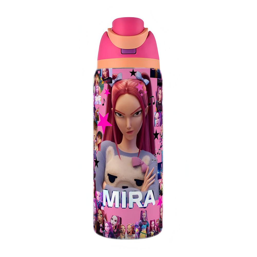 קייפופ ציידי שדים Huntr X בקבוק מים מפלדת אל-חלד נייד להרוויה לפעילויות חוץ ספורט