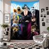 Wall TapestryHotel Transylvania Art Hanging Cloth Decorative Background Cover for Room Decoration
